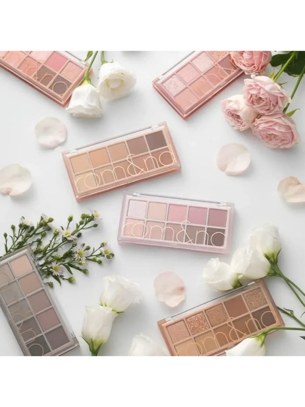 10 Shade Eye Makeup Palette - Matte & Shimmer, Long Lasting, High Pigment, Warm